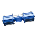 Fork type pneumatic actuator