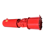 Fork type pneumatic actuator