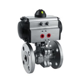 Pneumatic ball valve