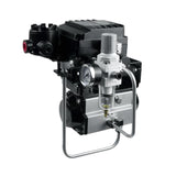 Rack and pinion type pneumatic actuator
